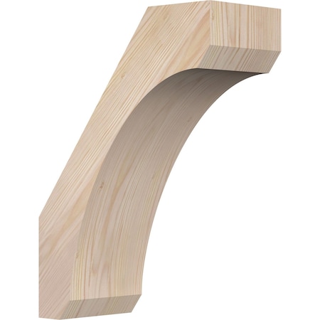 Ekena Millwork 5 1/2"W x 12"D x 16"H Legacy Smooth Knee Brace, Douglas Fir BRC06X12X16LEC00SDF
